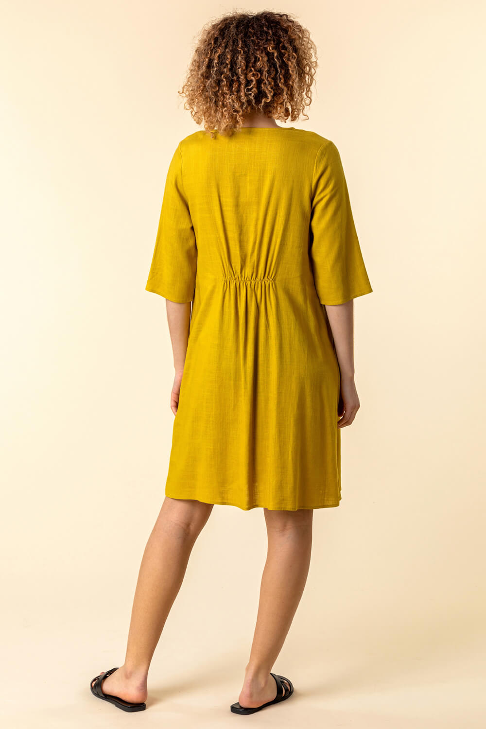 Amber Pocket Detail Swing Dress, Image 2 of 4