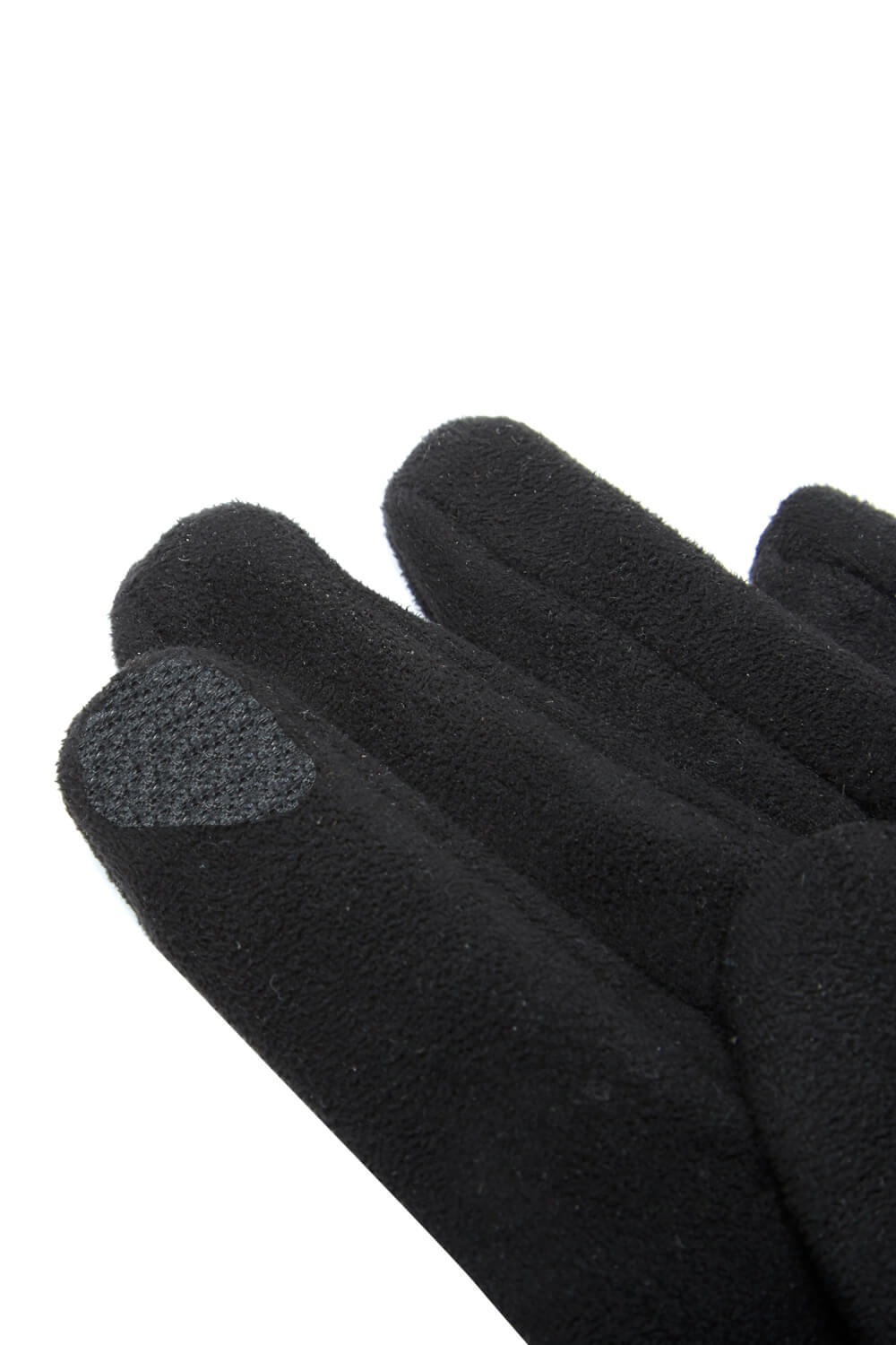 Black Button Detail Gloves, Image 5 of 6