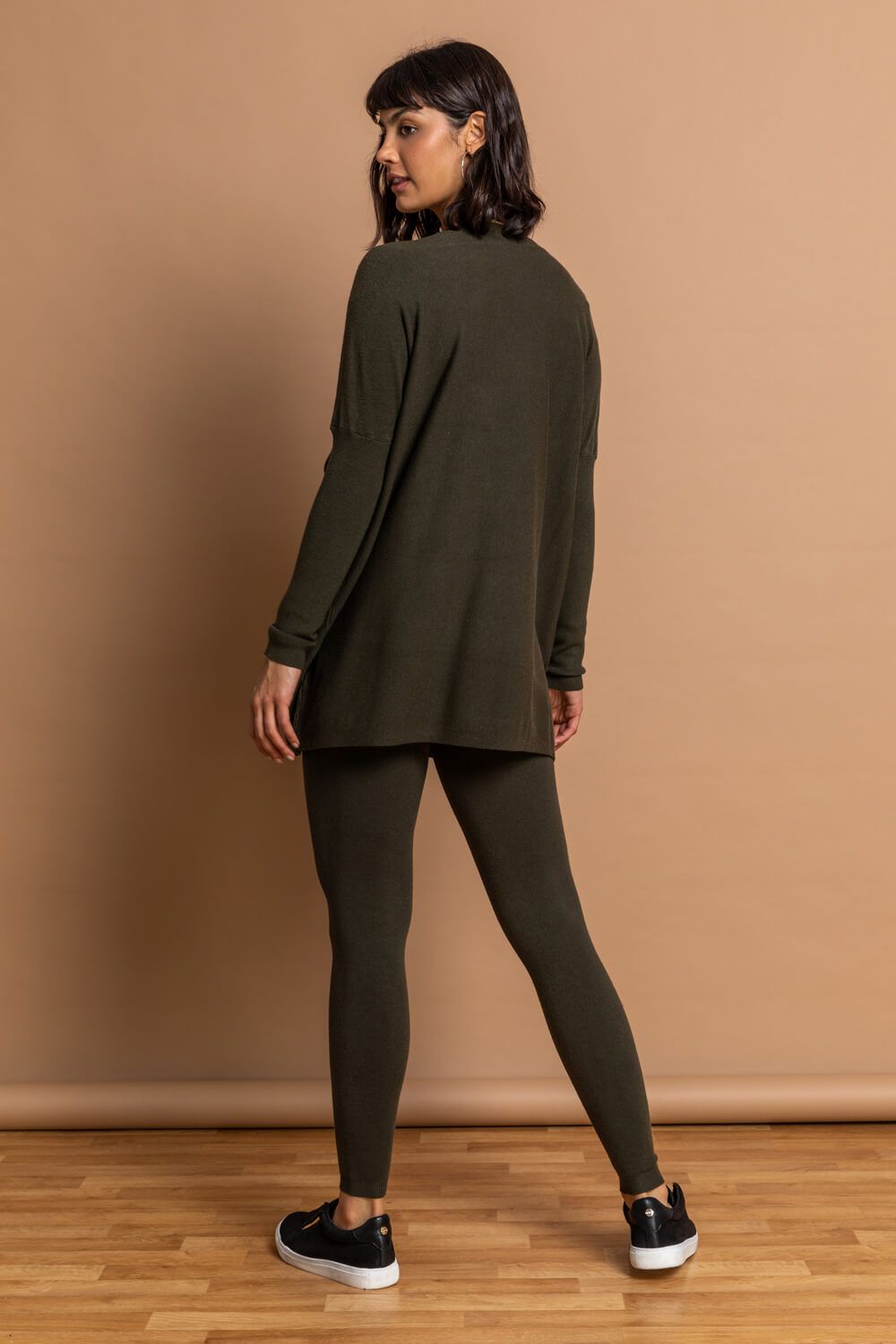 khaki star jumper
