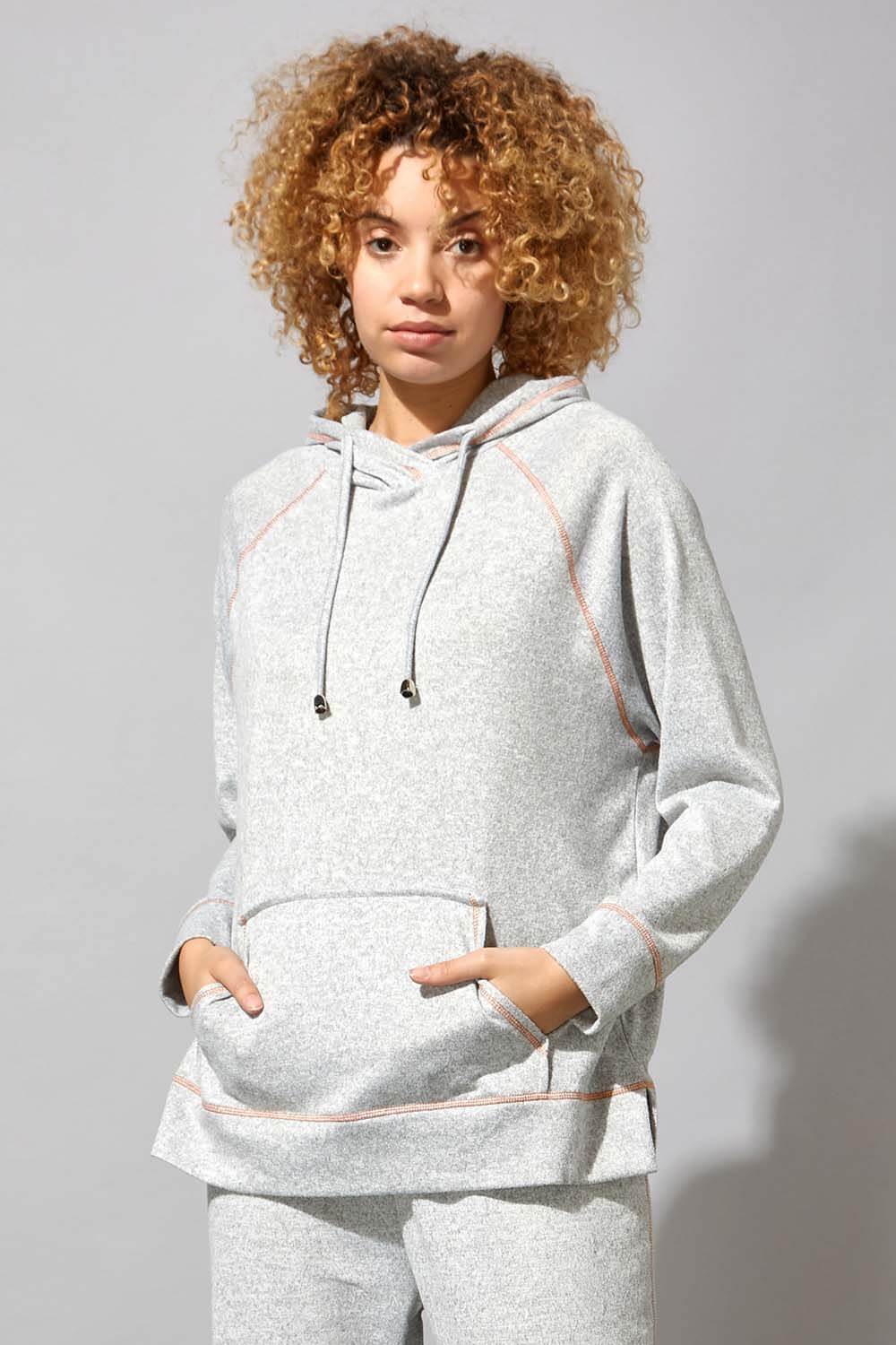 Hooded Lounge Top