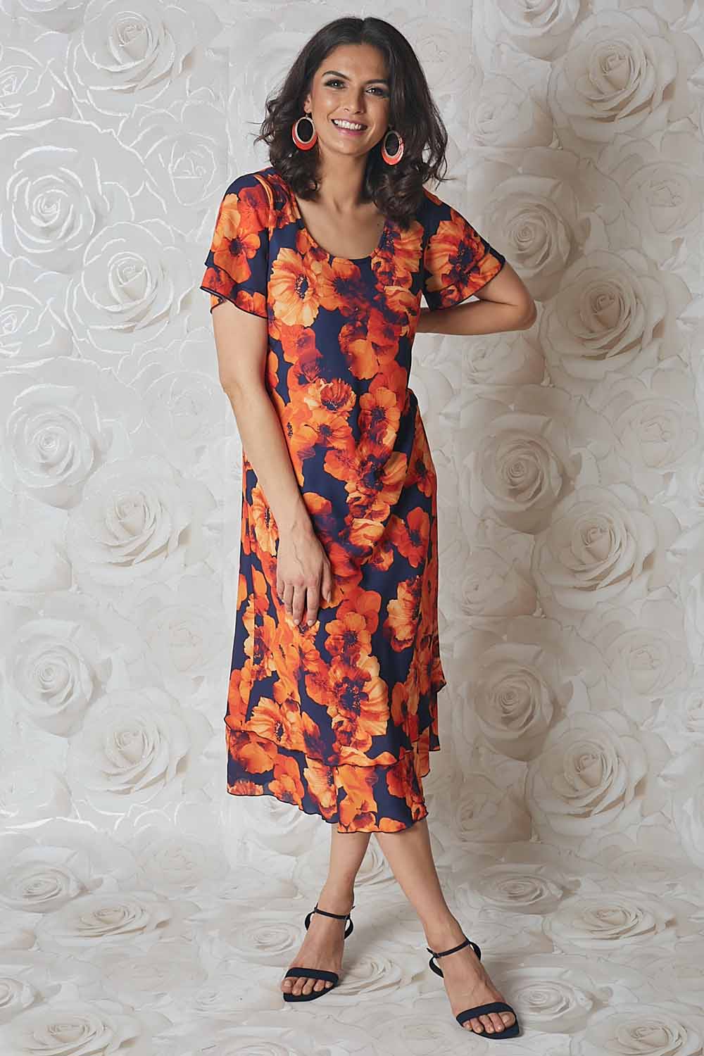 Julianna Floral Print Dress