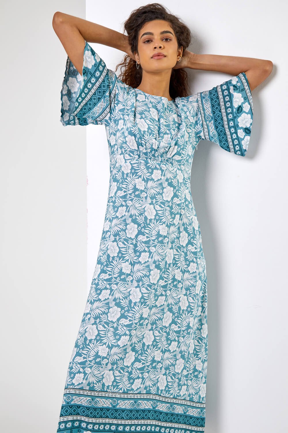 Round-neck Printed MANDALA UMBRELLA DRESS, Size: Xl at Rs 450/piece in  Jaipur