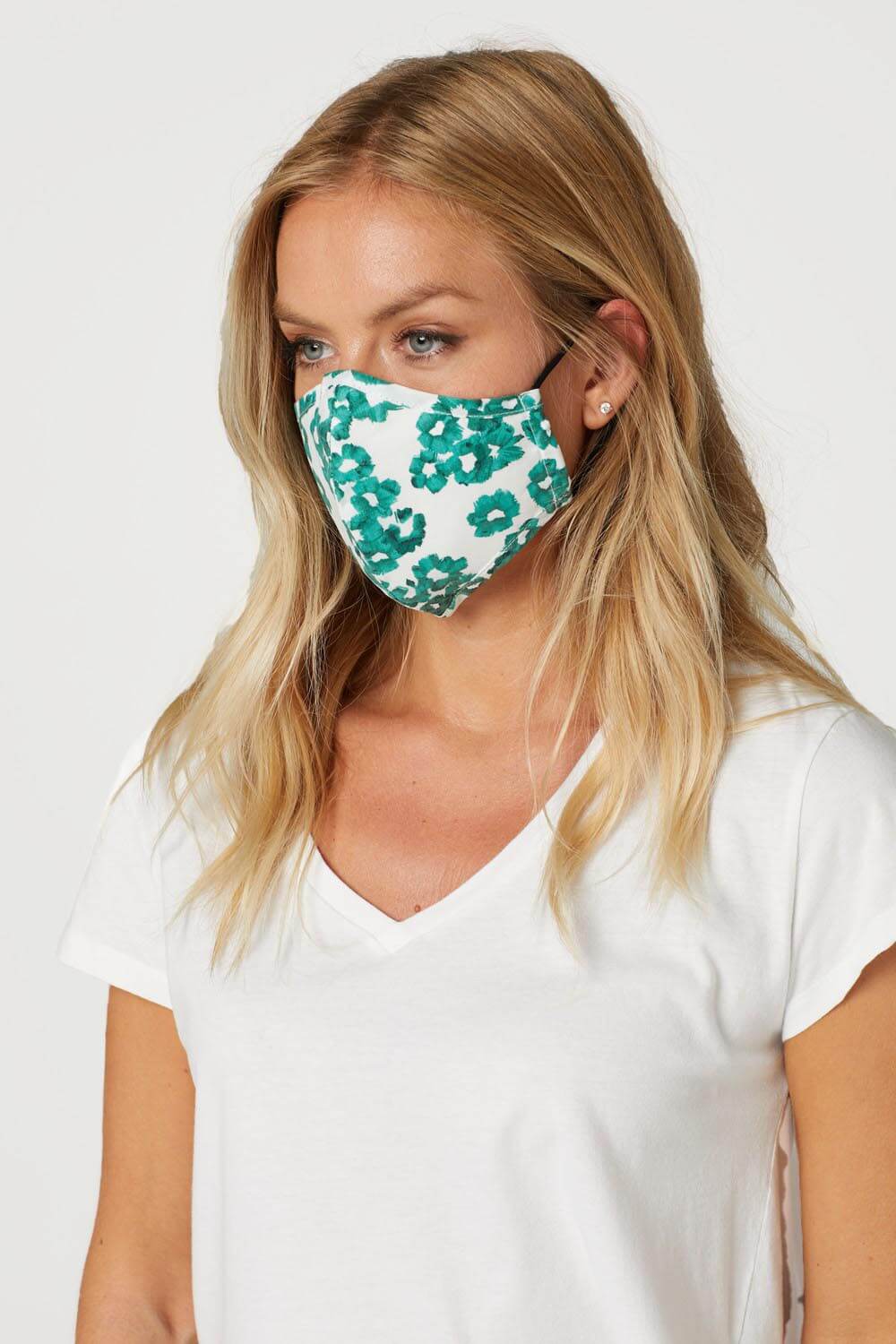 Floral Print Fast Drying Fashion Face Mask