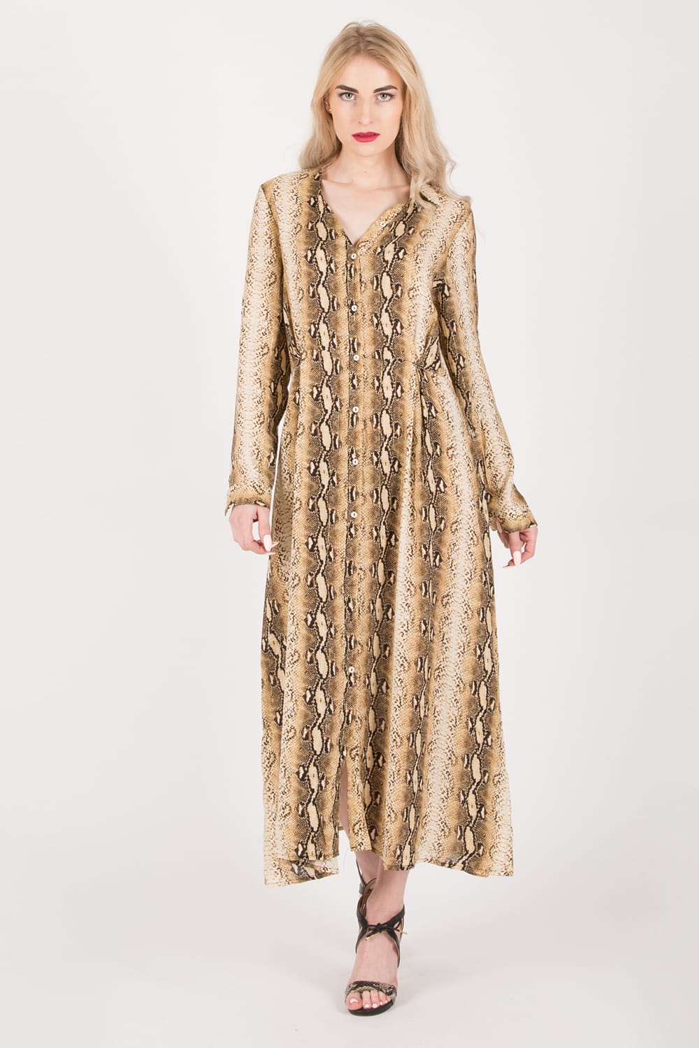 snakeskin dress uk