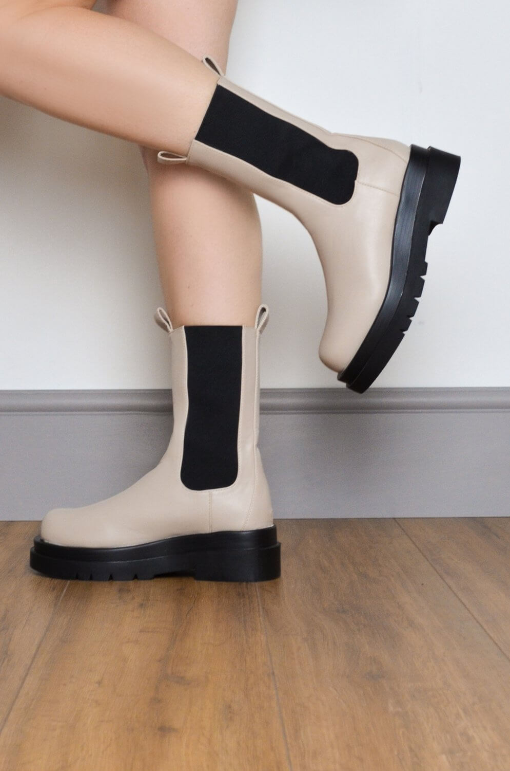 Chunky Platform Ankle Boot