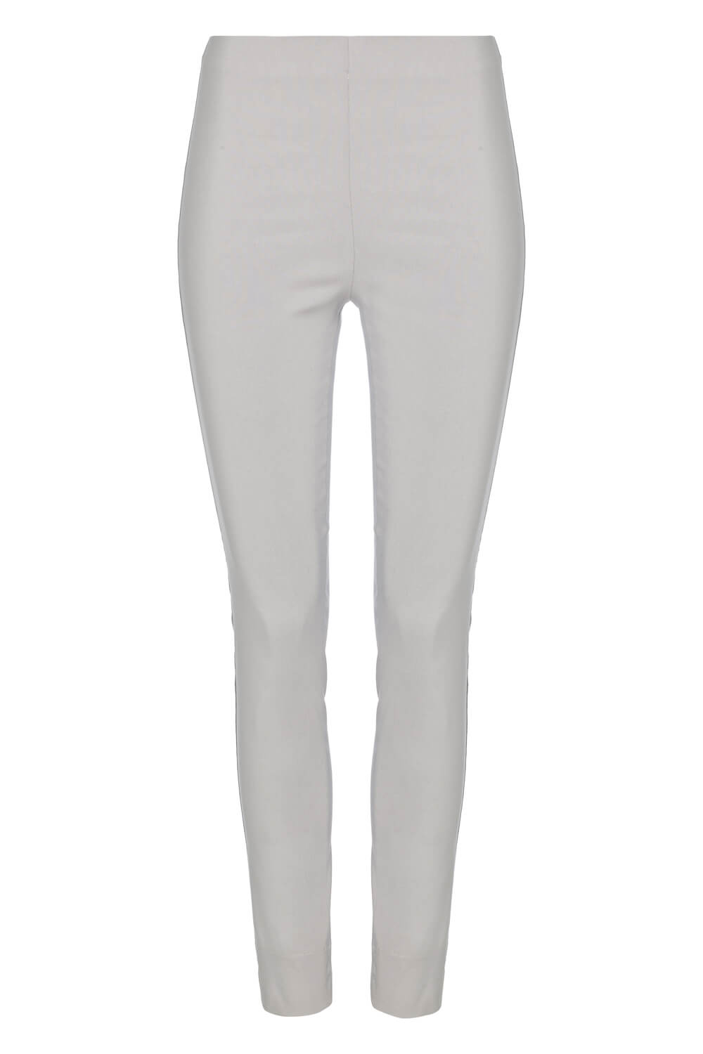 Light Grey Full Length Stretch Trouser, Image 5 of 5
