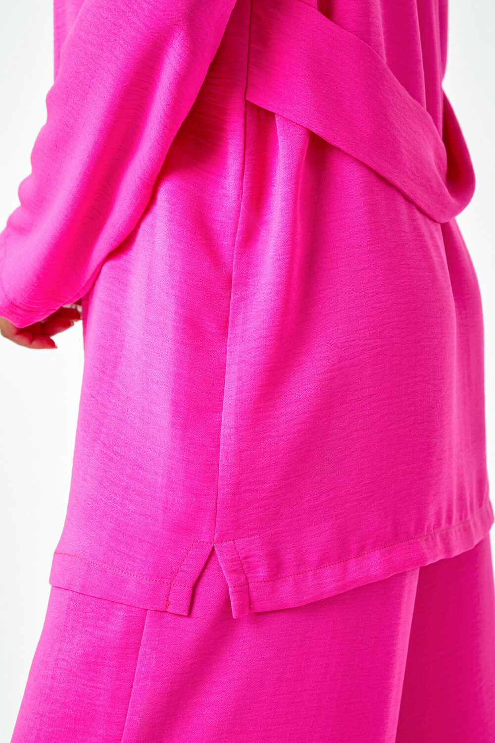 PINK Petite Woven Kimono Jacket, Image 5 of 5
