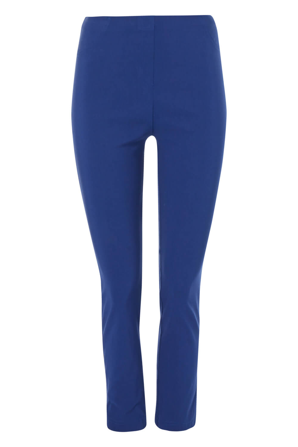 Midnight Blue 3/4 Length Stretch Trouser, Image 5 of 5